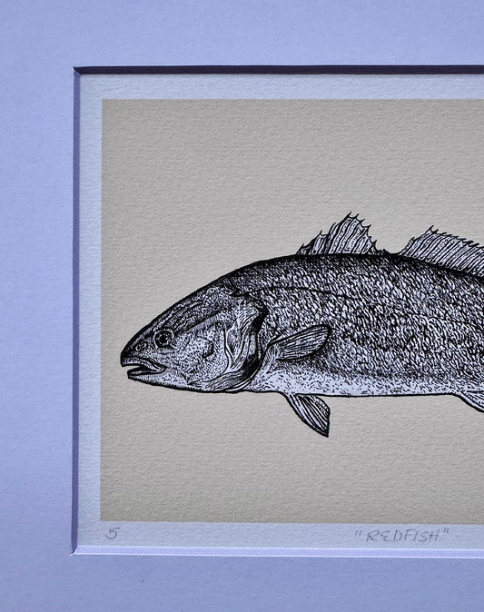 redfish print