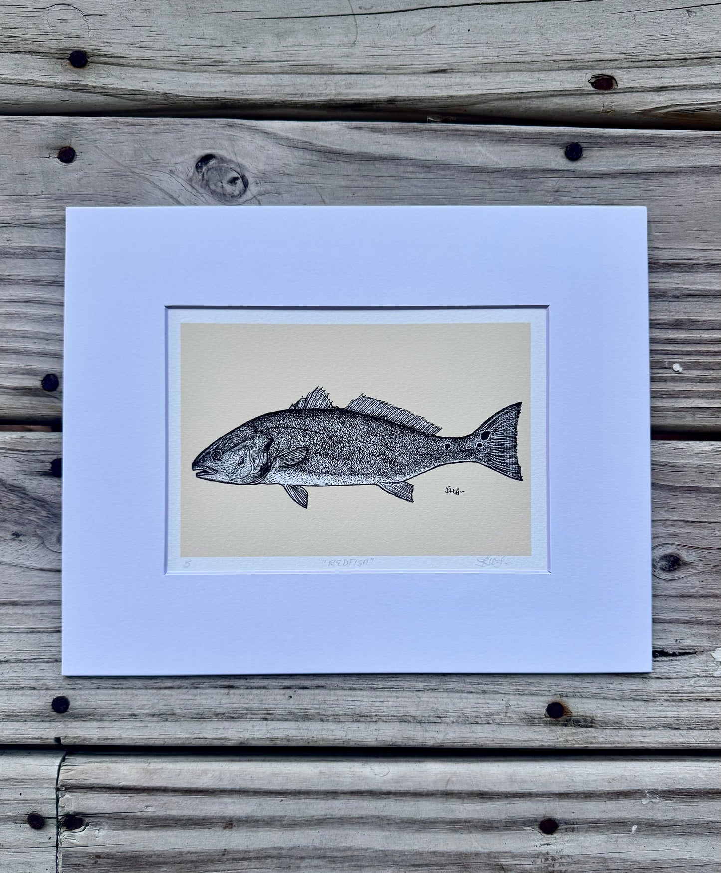 redfish print
