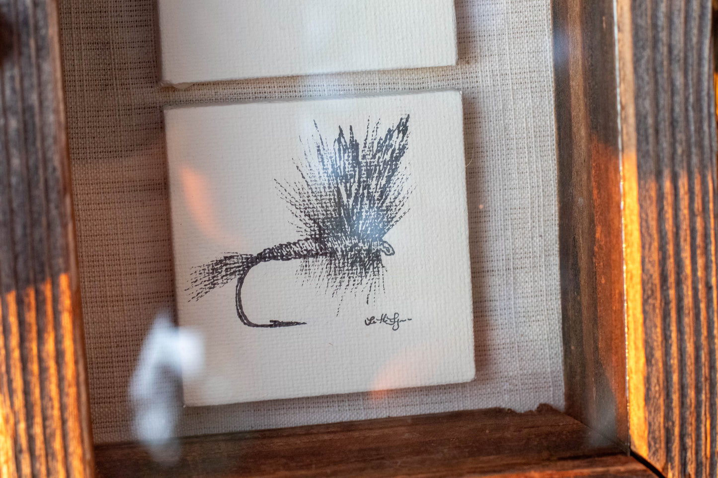 elk hair caddis & adams fly box 11/11 - original